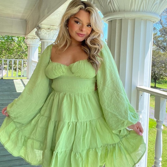 Princess Polly Danny long sleeve mini dress - Picture 5 of 5